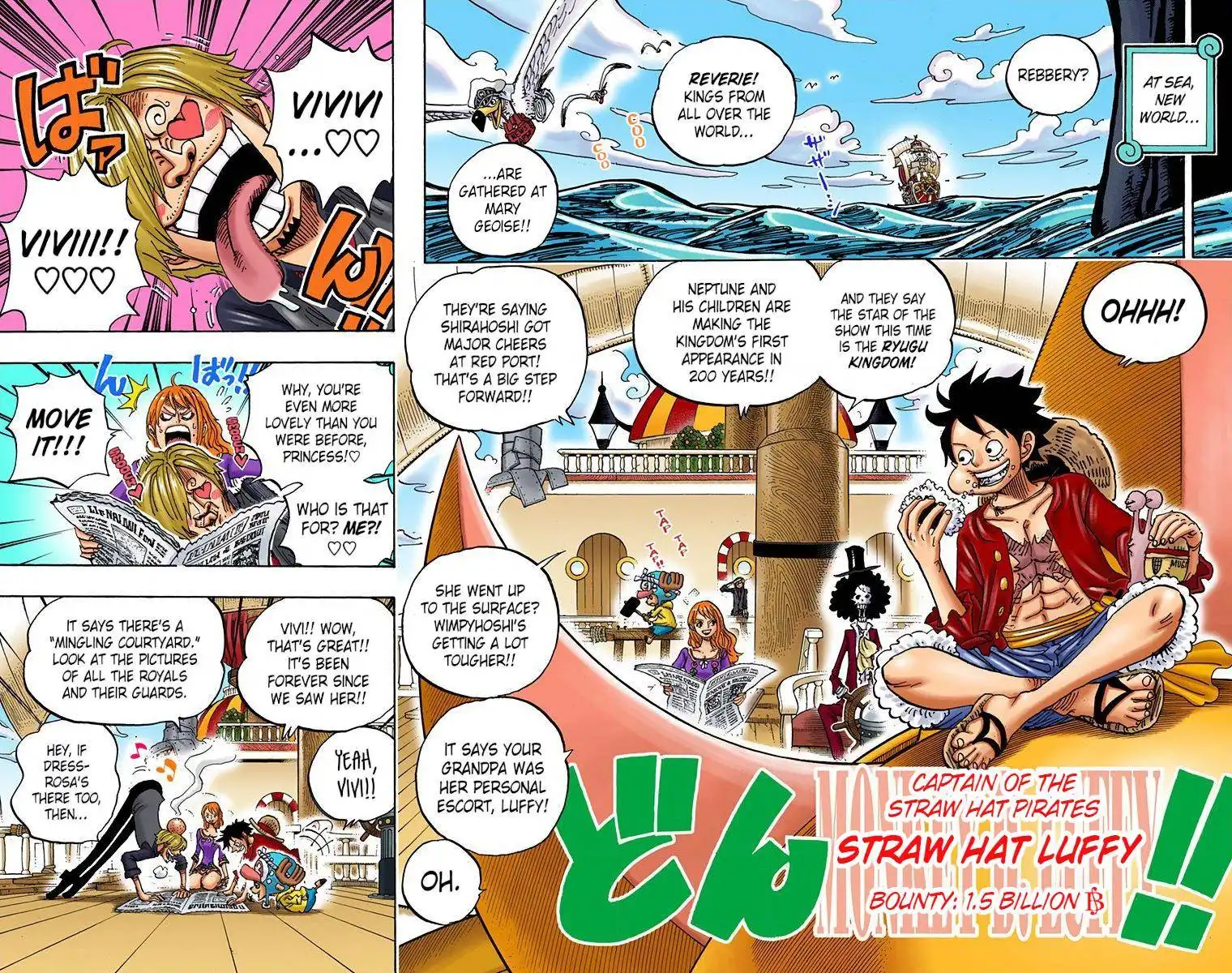 One Piece - Digital Colored Comics Chapter 910 2